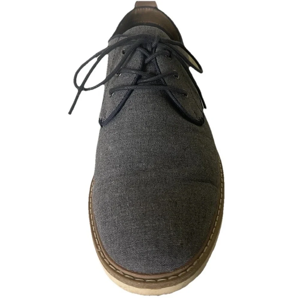 Hawker Rye Gray Men's Lace-up‎ Oxford Shoes Size 10 Dress/Casual